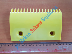 Comb Goldstar, 17teeth, Yellow, Middle, 2L05753